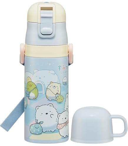 Amazon｜すみっコぐらし[保温保冷 水筒]ポケット ステンレスボトル/た