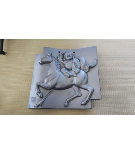 Amazon.co.jp: 干支 午 置物 馬 うま 2026年/ 干支瓦（大） /粗品 販促