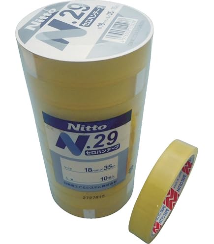 Amazon | 日東電工CS セロハンテープNO29NEW 18mmX35m10巻入り NO29-18