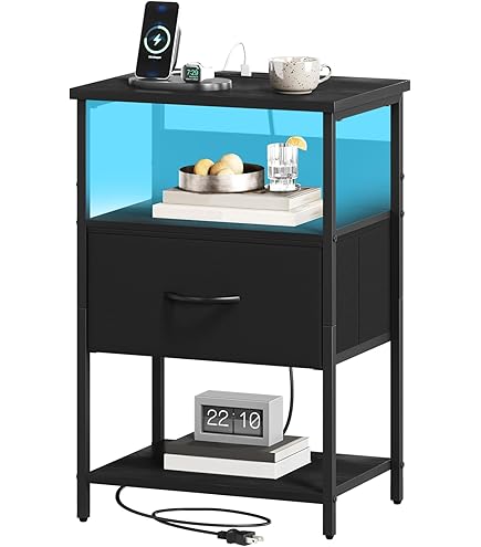 Amazon.co.jp: TPTBON パスワードロック スマートナイトスタンド、自動