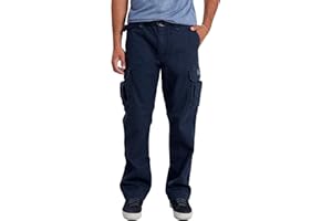 UNIONBAY Survivor Iv Mens Loose Fit Cargo Pants Plus Size