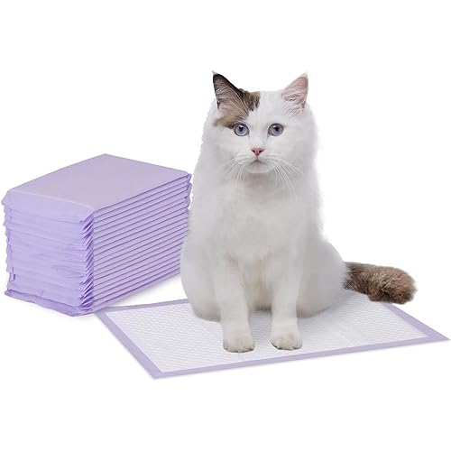 Amazon Basics Cat Pad Refills for Litter Box, Unscented - Pack of 20
