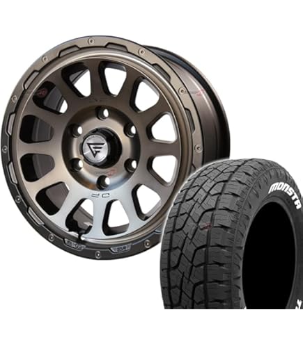 Amazon | DELTA FORCE OVAL 17x8.0J 6/139.7 8J +20 マットブラック