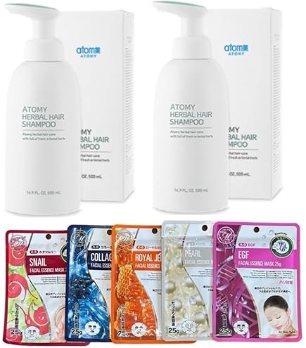 Amazon | ATOMY atom美 アトミ 植物性シャンプ Atom美 アトミ 稙物性