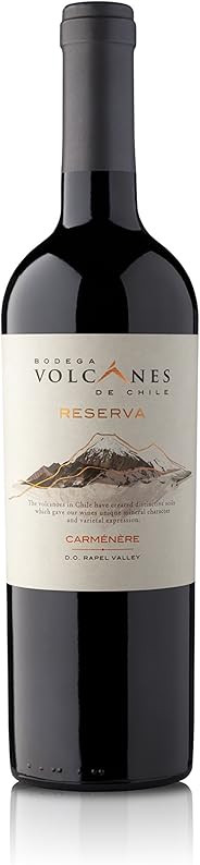 【カルメネールらしい滑らかでスムースな味わい】ボルカネス レゼルバ カルメネール 750ml[チリ/赤ワイン/ミディアムフルボディ/winery direct]