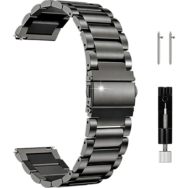 Amazon.co.jp: [JUSUTEK] 革新 チタン合金スマートウォッチ 時計バンド