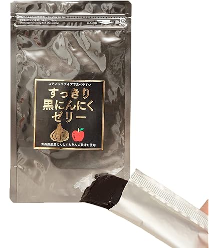Amazon | 黒にんにくゼリー 10g×15包 | 新日配薬品 | にんにくエキス