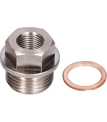 Amazon.co.jp: M18x1.5から1 / 8NPT センサーアダプター 密閉性良好