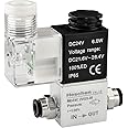 Heschen Elektrische Pneumatische Magneetventiel 4V110-06 24VDC PT1/8 5 Manier 2 Positie Enkele Spoel Piloot-Operated Elektrische CE met Fittings en Demper