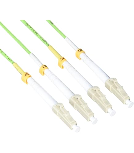 専用【5個】サンワサプライ 光ファイバケーブル HKB-LCSC5-02L HKB-LCSC5-20N【メガネ型光ファイバケーブル（マルチ50μm、LC×2