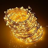 ER CHEN(TM) 165ft Led String Lights,500 Led Starry Lights on 50M Silver Coating Copper Wire String L