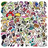 50枚Forスプラトゥーン ステッカーセットかわいいアニメステッカー forスプラトゥーンシール アウトドアブランド シール落書き防水ステッカー可愛い おしゃれステッカーDIY スノーボード スーツケース ギター 車 自転車 水筒 スケートボード バイク ヘルメット パソコン 携帯ノート ステッカー