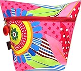 ポーチェ(pouche) 消臭ポーチ 太陽と葉っぱ (レッド)