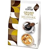 キーコーヒー インスタントコーヒー グランドテイスト マイルドダーク 袋 140g ×3袋 インスタント(瓶・詰替)