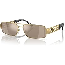 み*箱様 VERSACE ゴールドフレーム 八角形サングラス 新品未使用品 メドゥーサ デコ オーバル サングラス ブラック,ゴールド