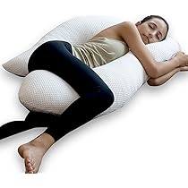 Amazon｜BlueBlood 横向き寝が楽なU字型抱き枕 サイレントスリーパー