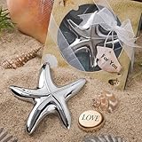 1 Starfish Design Bottle Opener Favor by Fashioncraft [並行輸入品]