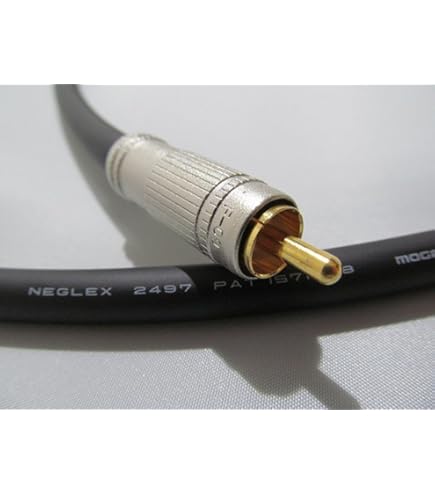 Amazon | Mogami (モガミ) NEGLEX 2803 Hi-Fi ラインケーブル 1ペア (2