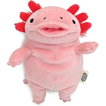 Amazon.co.jp: Morisaka Global Mochi Axolotl Magnet, Pink, 7×5×14cm