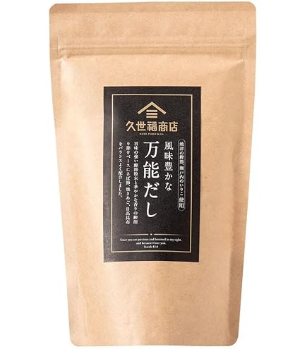 Amazon.co.jp: 久世福商店 風味豊かな万能だし 400g(8g×50包