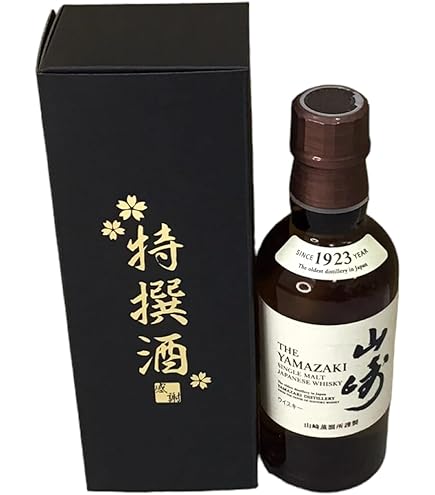 Amazon.co.jp: Yamazaki Single Malt Yamazaki 180ml (2-piece set