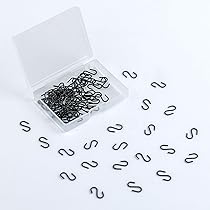 Amazon.co.jp: GOLD DEER 100個 ジュエリー用S字フック 長さ0.55インチ