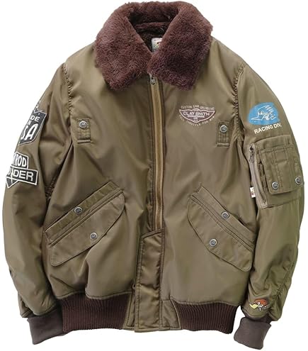 Amazon | [クレイスミス] DRAG-GUN ウィンタージャケット 肩、肘