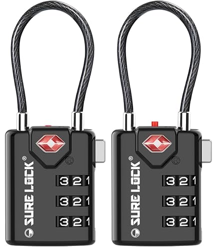 Amazon.co.jp: (シュアロック) SURE LOCK TSA承認済み 高耐久 ビッグ 