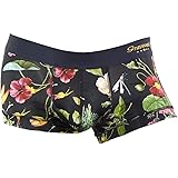 GRAVEVAULT グレイブボールト FLORA ボクサーパンツ ローライズ 花柄 メンズ パンツ 日本製 アンダーウェア 下着 ブラック黒 3050971