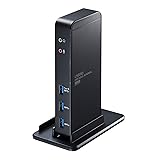 サンワサプライ タブレットスタンド付きUSB3.0ドッキングステーション USB-CVDK3