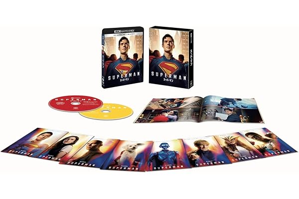 【初回仕様】スーパーマン　４Ｋ ＵＨＤ ＋ ブルーレイ セット（ペーパープレミアム付） [Blu-ray]