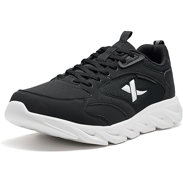 Amazon | [XTEP] ランニングシューズメンズ スポーツシューズ 黒