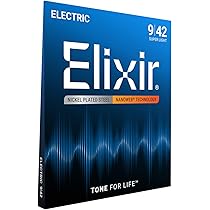 Amazon.co.jp: Elixir エリクサー エレキギター弦 NANOWEB Super