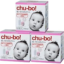 Amazon | 【まとめ買い】 チューボ 使い切りほ乳ボトル 4個入 哺乳瓶 
