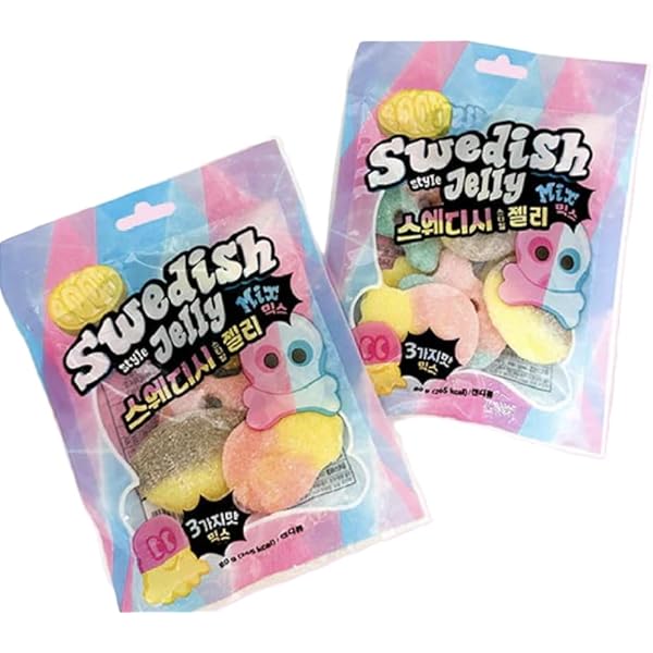 【即日発送】 JAAMY スウェディッシュキャンディ 2個セット (250g) スウェーデンキャンディー スウェディッシュキャンディー