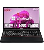 Amazon.co.jp: 【整備済み品】 【CPU:第4世代Core-i7】富士通 ノートPC