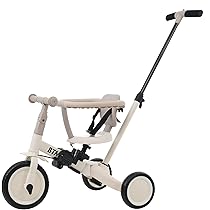 新品　子供用自転車　三輪車　キッズバイク　多機能　モランディブラウン 61ZJQlO68RL._AC_UL210_SR210,