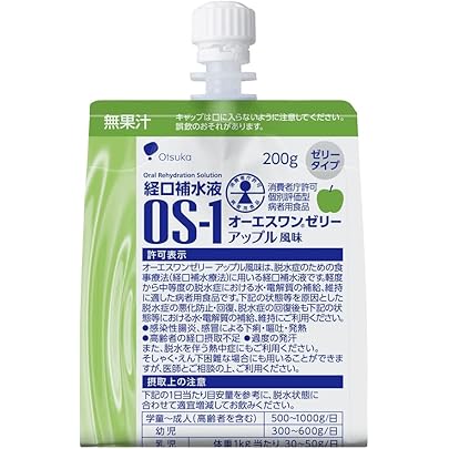 os-1 200ml×6本×5パック　2ケース Amazon | 大塚製薬工場 経口補水液 オーエスワンゼリーパウチ 200gx30