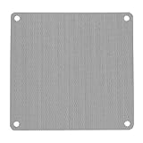 uxcell 20枚 PC ケースファン 防塵 グリル 140mmx140mm 穴あきグリル PCダストフィルター PVC製 防塵メッシュ 黒