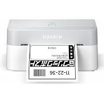 Amazon.co.jp: MUNBYN ラベルプリンター サーマルプリンター Bluetooth