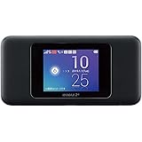 【au版】Speed Wi-Fi NEXT W06 HWD37SKA ブラック×ブルー