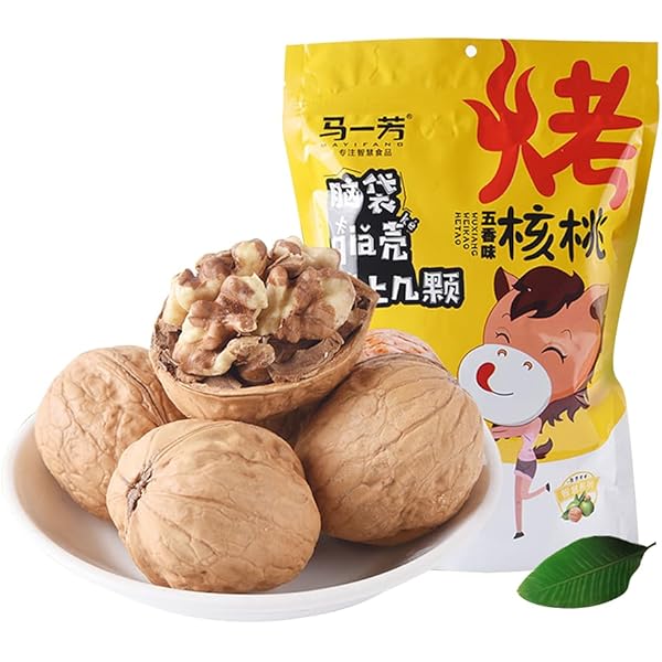Amazon.co.jp: 纸皮核桃 500g/袋 核桃 胡桃 スナックナッツ 中国の軽食