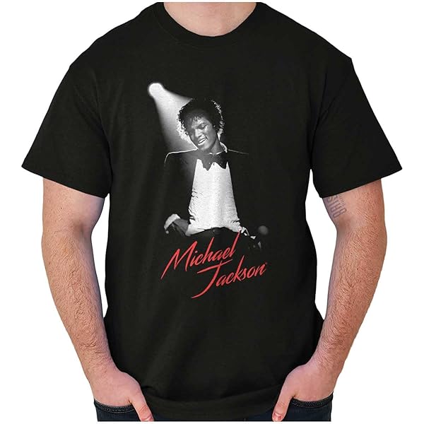 Amazon.co.jp: [Michael Jackson] Thriller Tシャツ 2 Lサイズ BLACK