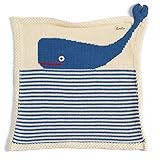 Organic Baby Blanket – Blue Whale Lovey