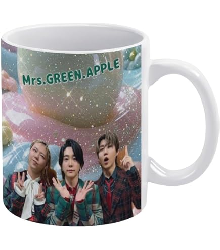 Amazon.co.jp: ミセス・グリーン・アップル マグカップ コーヒーマグ