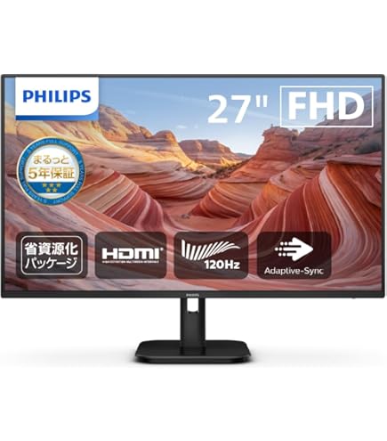 【PHILIPS 272E2F/11】27インチ フルHD液晶モニター Amazon.co.jp: PHILIPS 液晶ディスプレイ・PCモニター 272E2F/11 (27
