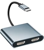 Amazon | USB Type C HDMI 変換アダプター デュアルHDMI 拡張器 2画面