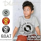 レコードプリント半袖Ｔシャツ/GOAT(ゴート) 夏160 グレー