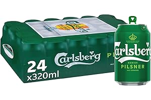 CARLSBERG Green Label Beer Can, 24 x 320ml