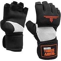 バンテージ スポーツ用品 Amazon | THREE ARMS ボクシング クイックバンテージ (S・M